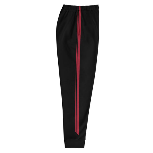 Crimson MotoStripe® Black Men's Joggers