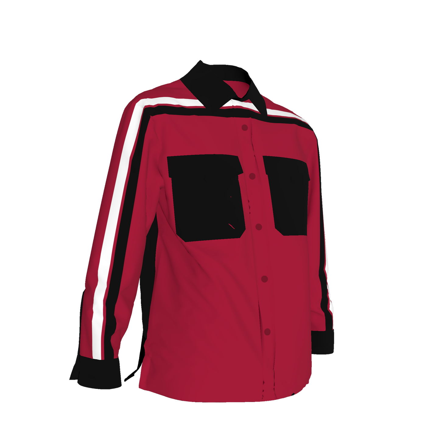 🟥⬛⬜ クリムゾン レーサー シャツ ジャケット