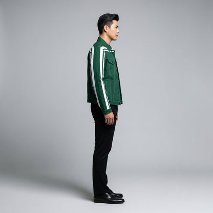 Gotham Green & White MotoStripe™