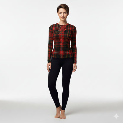 Bolt Leopard Tartan Tee