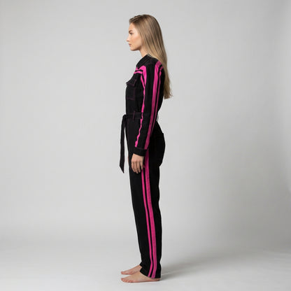 Pink🩷 MotoStripe™ Jumpsuit