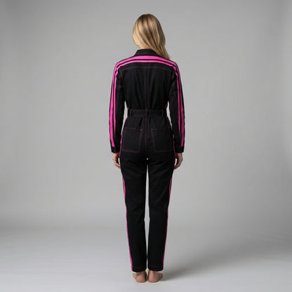 Pink🩷 MotoStripe™ Jumpsuit