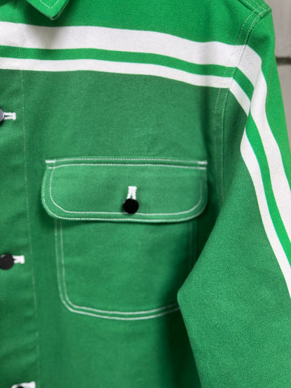 The Green Team MotoStripe™ Coat 💚🌿🏁