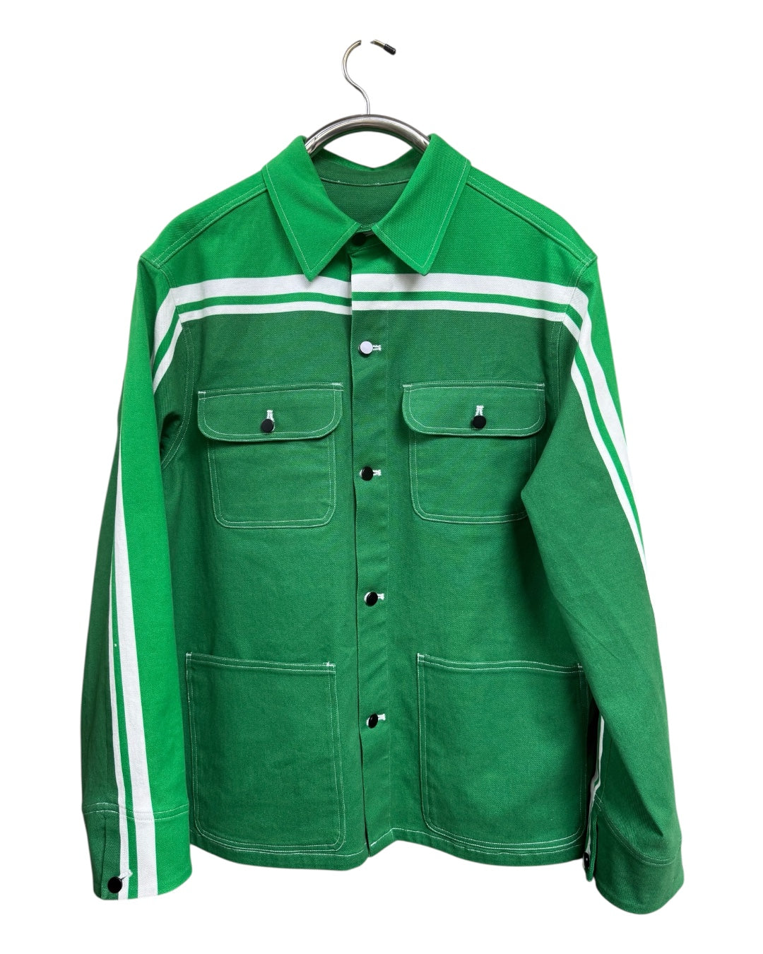 The Green Team MotoStripe™ Coat 💚🌿🏁