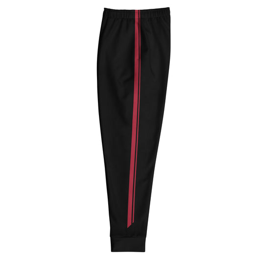 Crimson MotoStripe® Black Men's Joggers