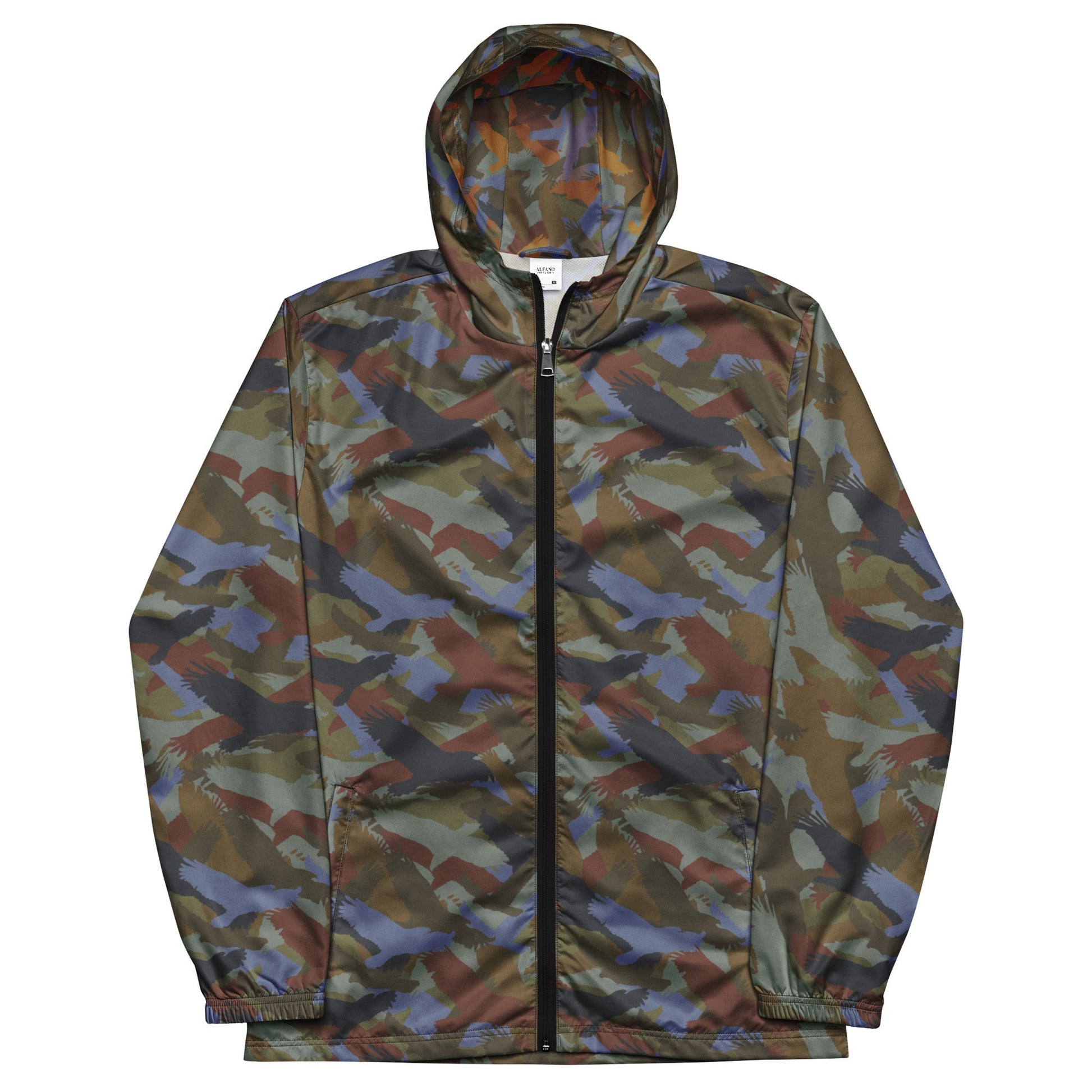 Bald Eagle Camouflage Midnight windbreaker - Alfano Dry Goods