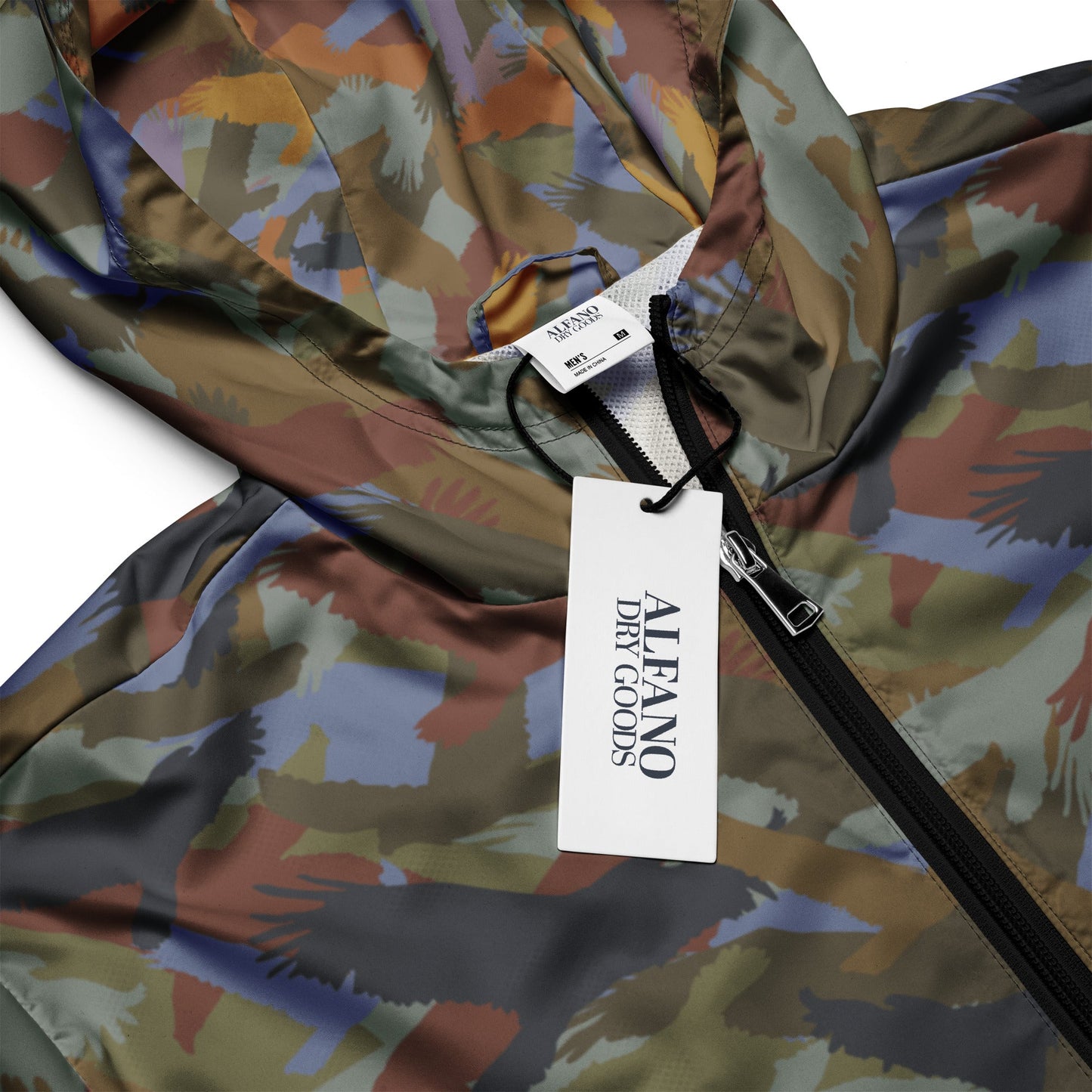 Bald Eagle Camouflage Midnight windbreaker - Alfano Dry Goods