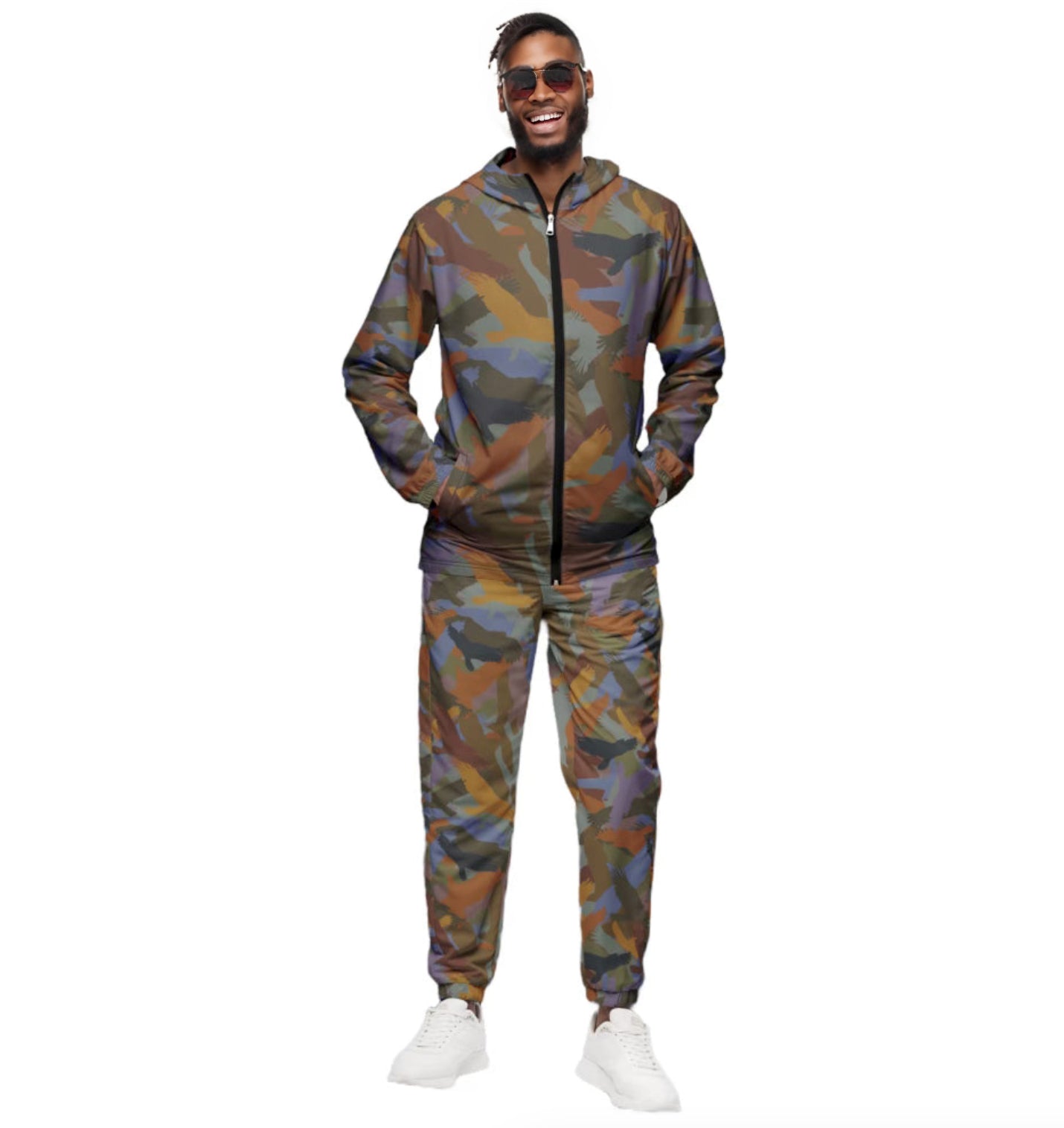 Bald Eagle Camouflage - Unisex Track Pants - Alfano Dry Goods