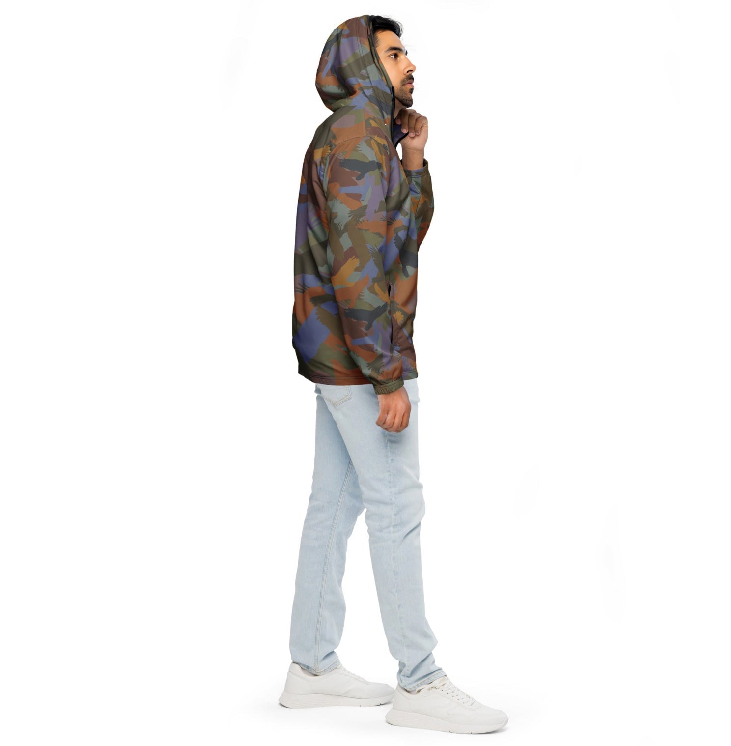 Bald Eagle Camouflage - (Unisex) Windbreaker - Alfano Dry Goods