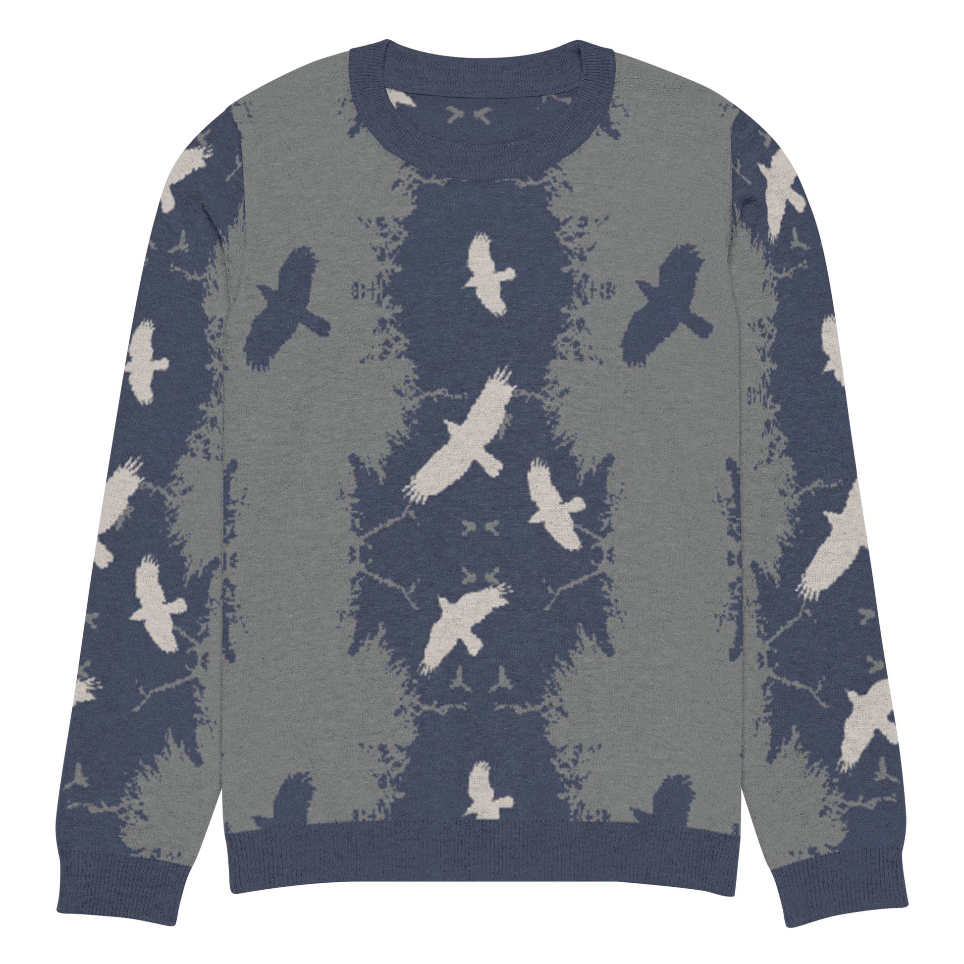 Bird Lover's Knitted Crew Neck Unisex Sweater - Alfano Dry Goods