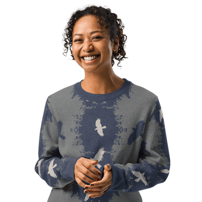 Bird Lover's Knitted Crew Neck Unisex Sweater - Alfano Dry Goods