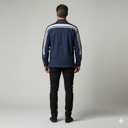 Coastal MotoStripe™ Snap Shirt