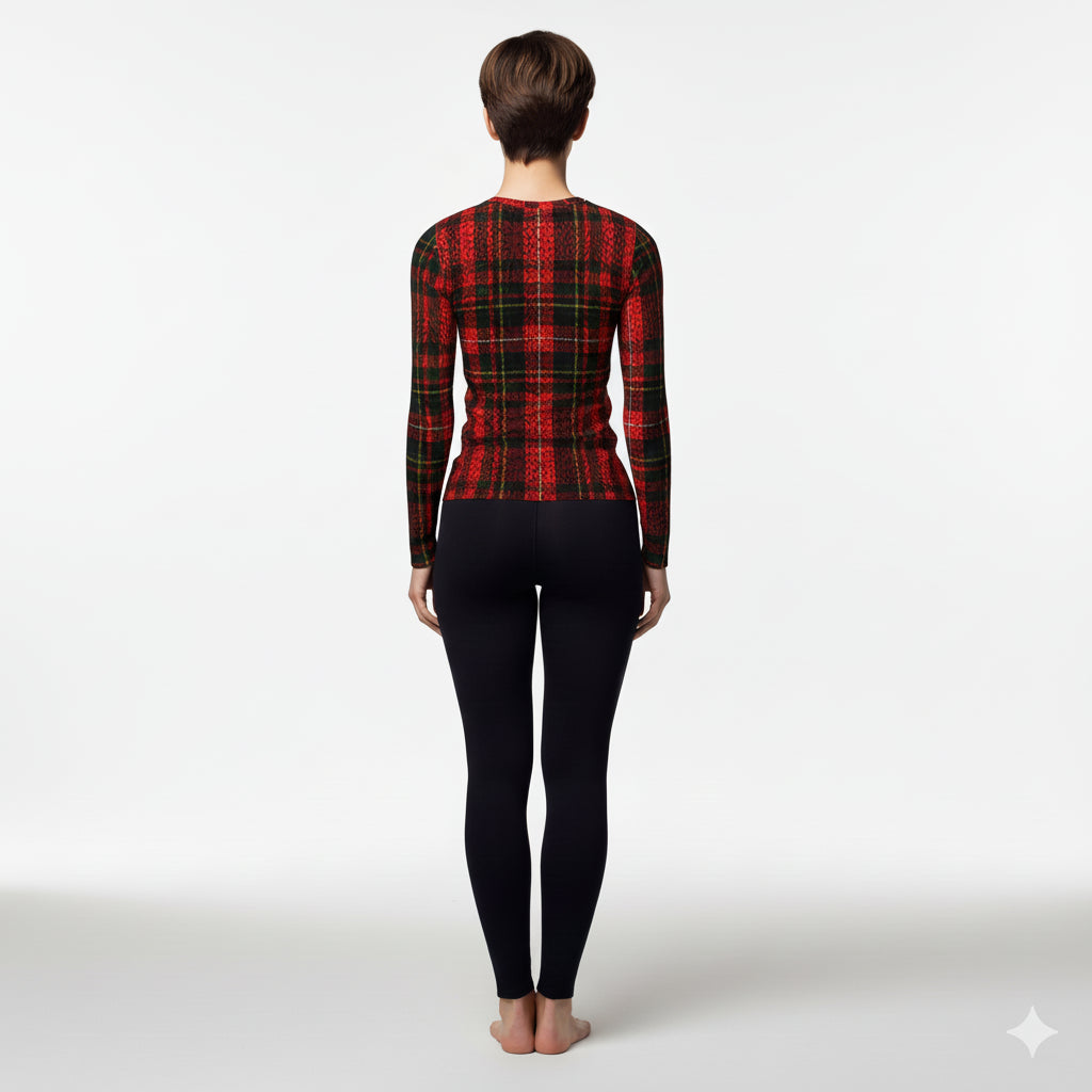 Bolt Leopard Tartan Tee