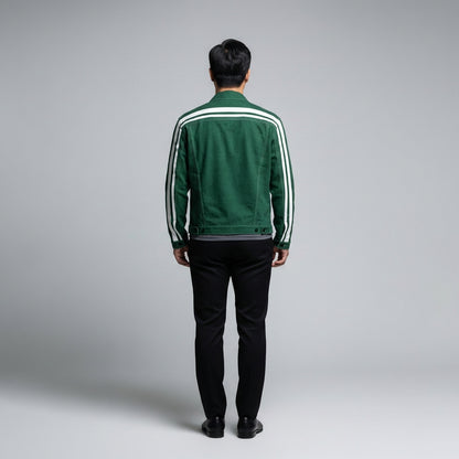 Gotham Green & White MotoStripe™