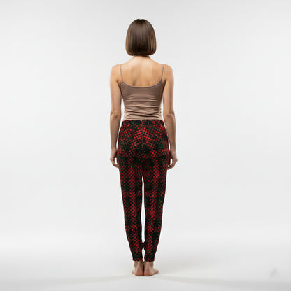 Tartan Chequed Splat MotoStripe™ Women's Jogger