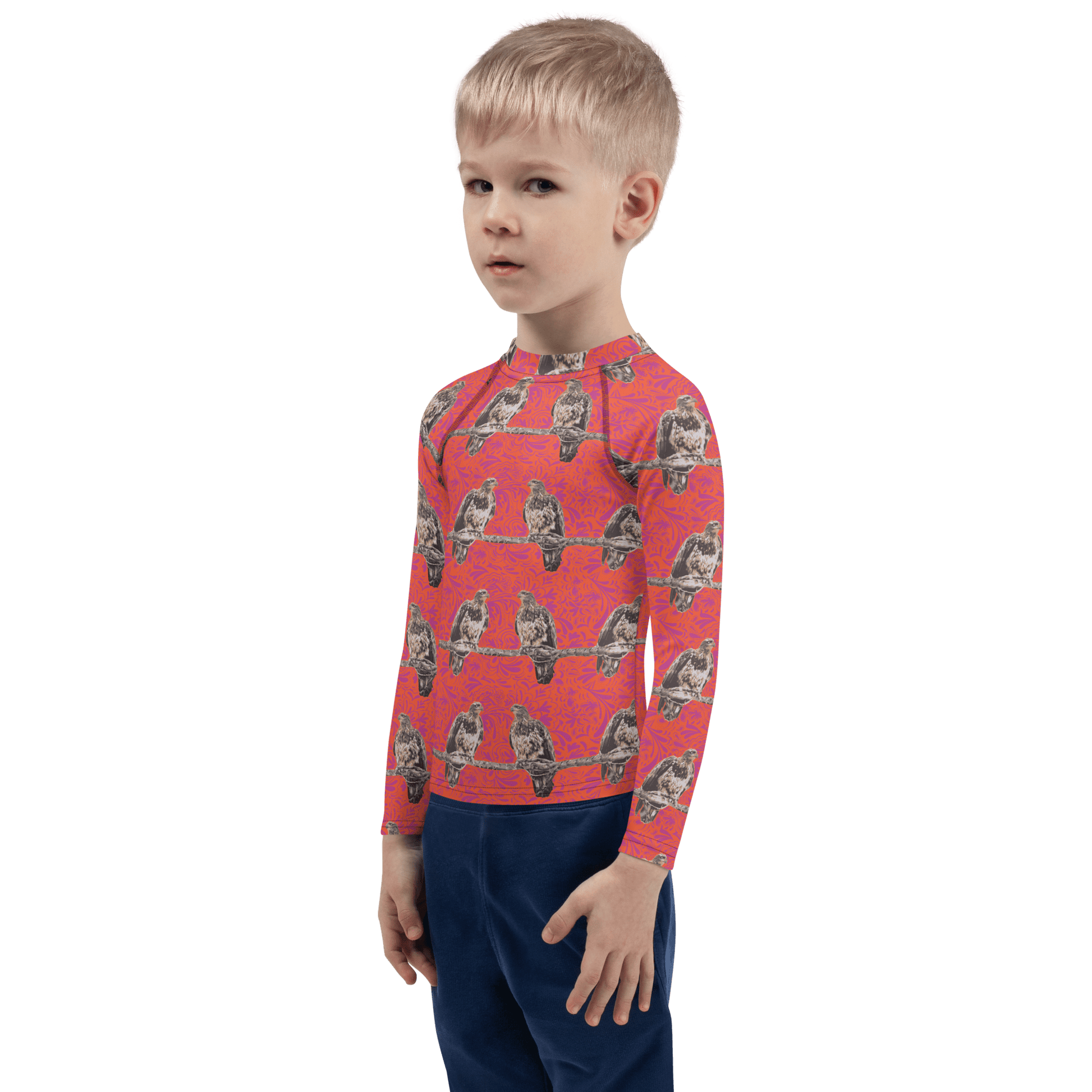 Eagles on a Branch Kids Rash Guard - Alfano Dry Goods