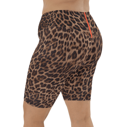 High-Waisted Leopard Shorts - Alfano Dry Goods