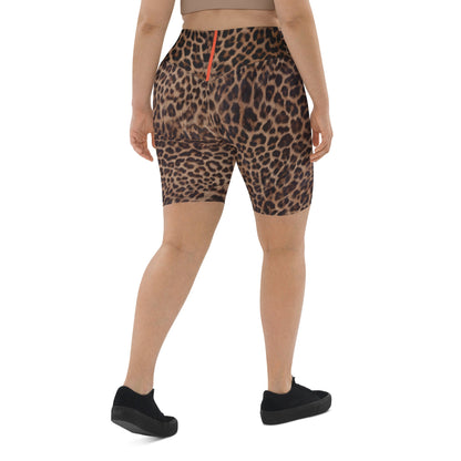 High-Waisted Leopard Shorts - Alfano Dry Goods