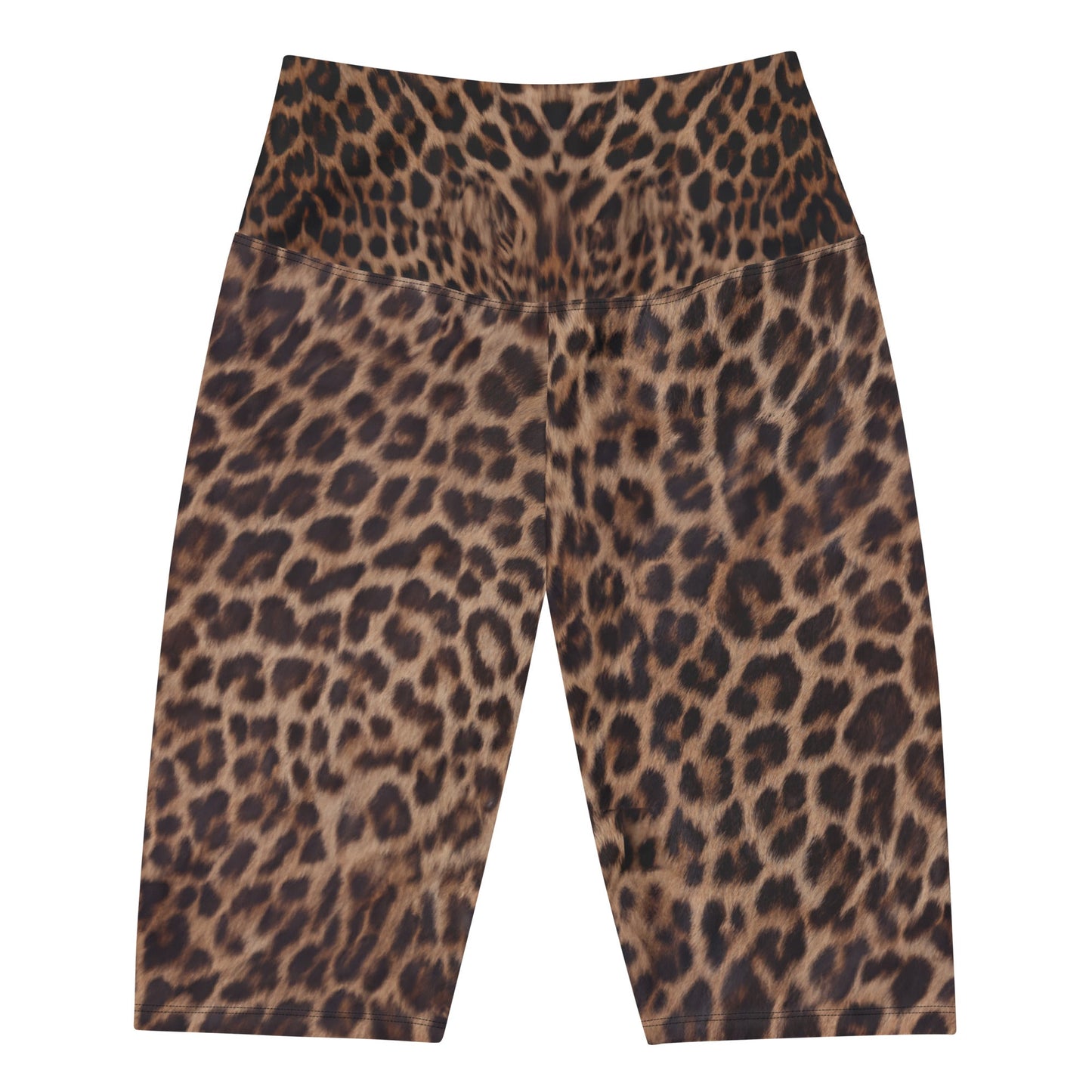 High-Waisted Leopard Shorts - Alfano Dry Goods