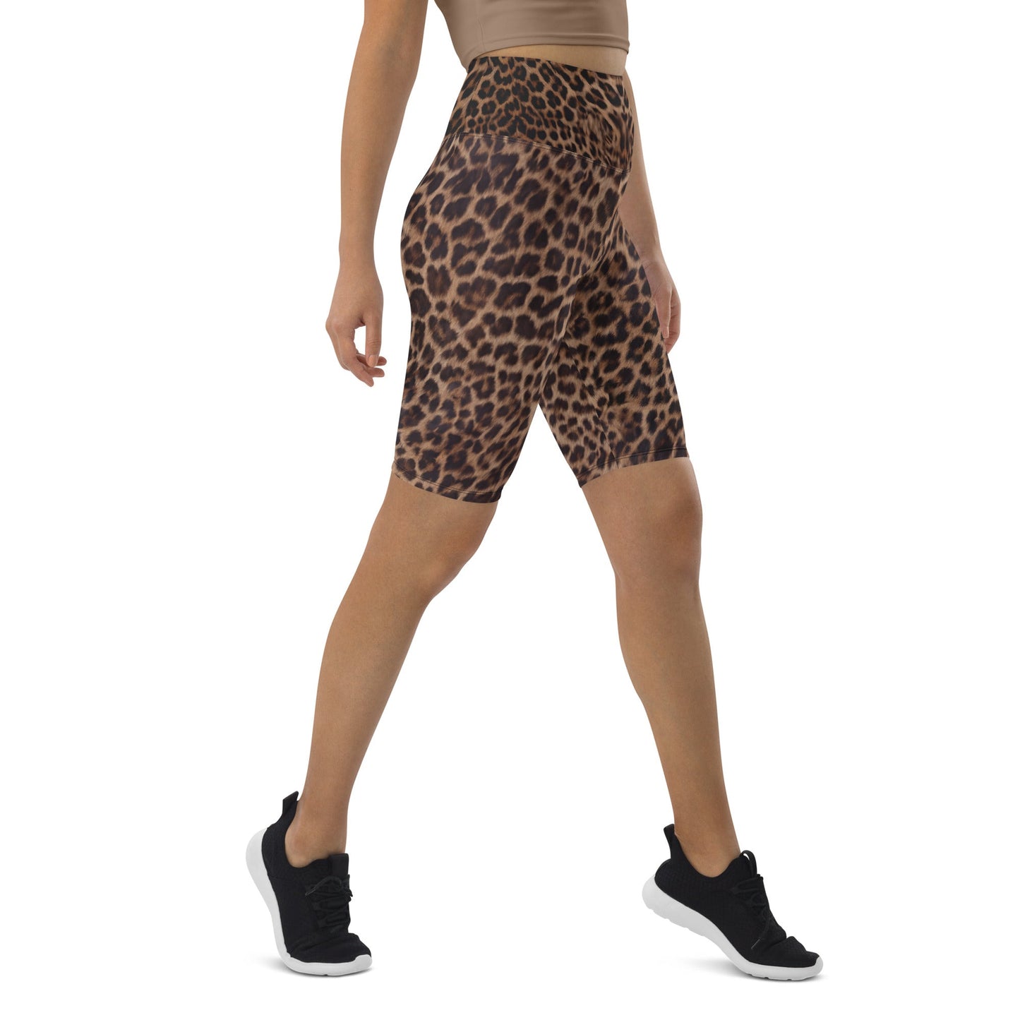 High-Waisted Leopard Shorts - Alfano Dry Goods