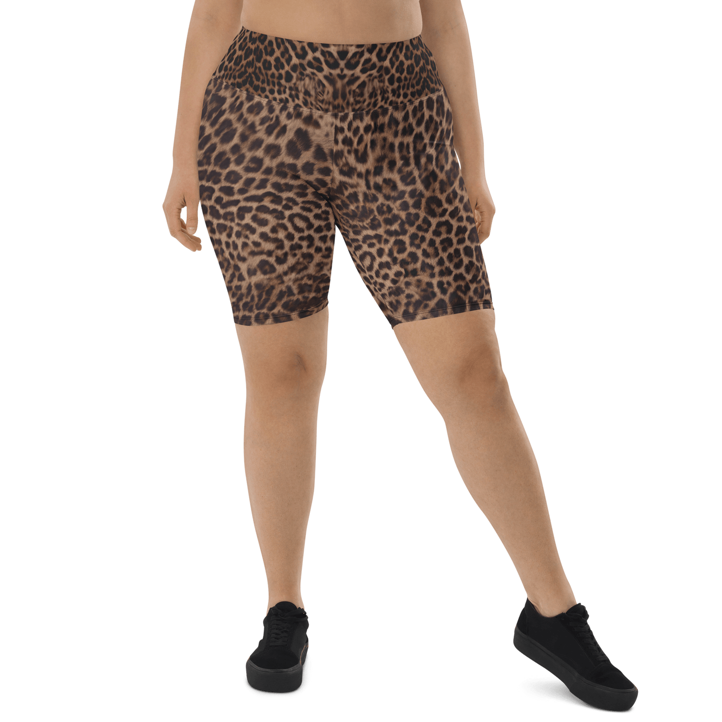 High-Waisted Leopard Shorts - Alfano Dry Goods