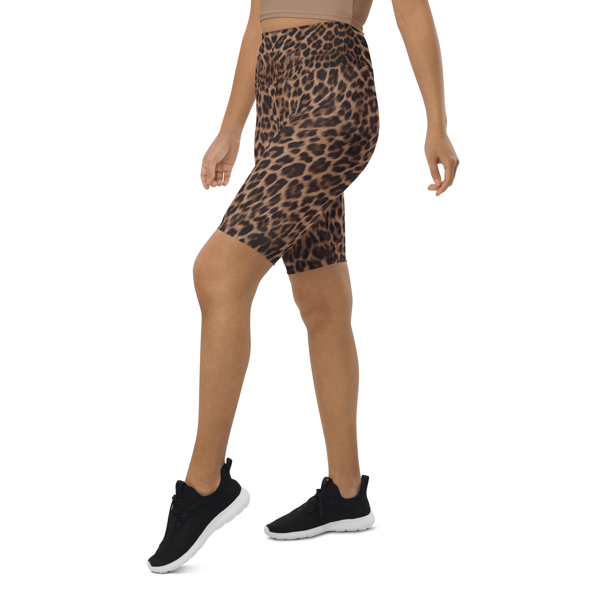 High-Waisted Leopard Shorts - Alfano Dry Goods