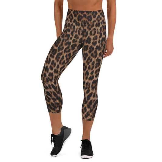 Leopard Big Spot Capri Leggings - Alfano Dry Goods