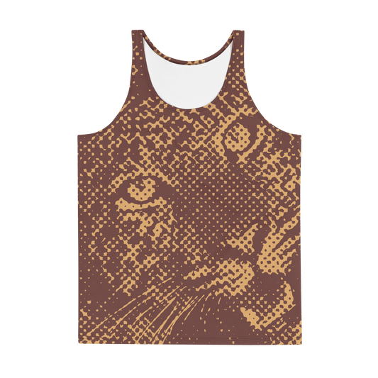 Leopard Face Tank Top - Alfano Dry Goods