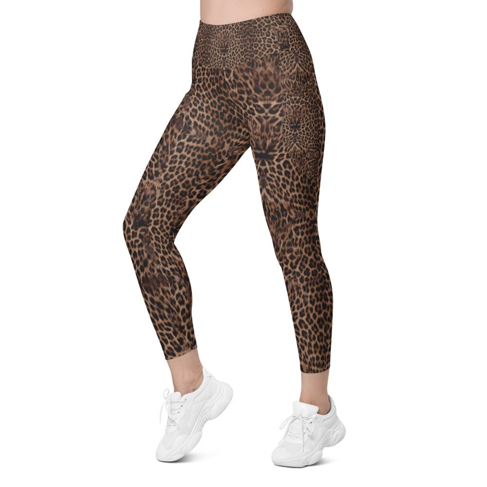 Leopard Leggings with Pockets! - Alfano Dry Goods