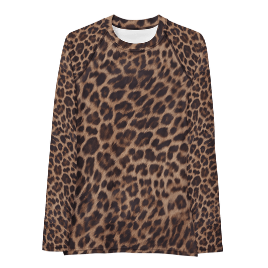 Leopard Print 2 (No Stripe) Rash Guard - Alfano Dry Goods