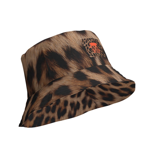 Leopard Print Reversible Bucket Hat - Alfano Dry Goods