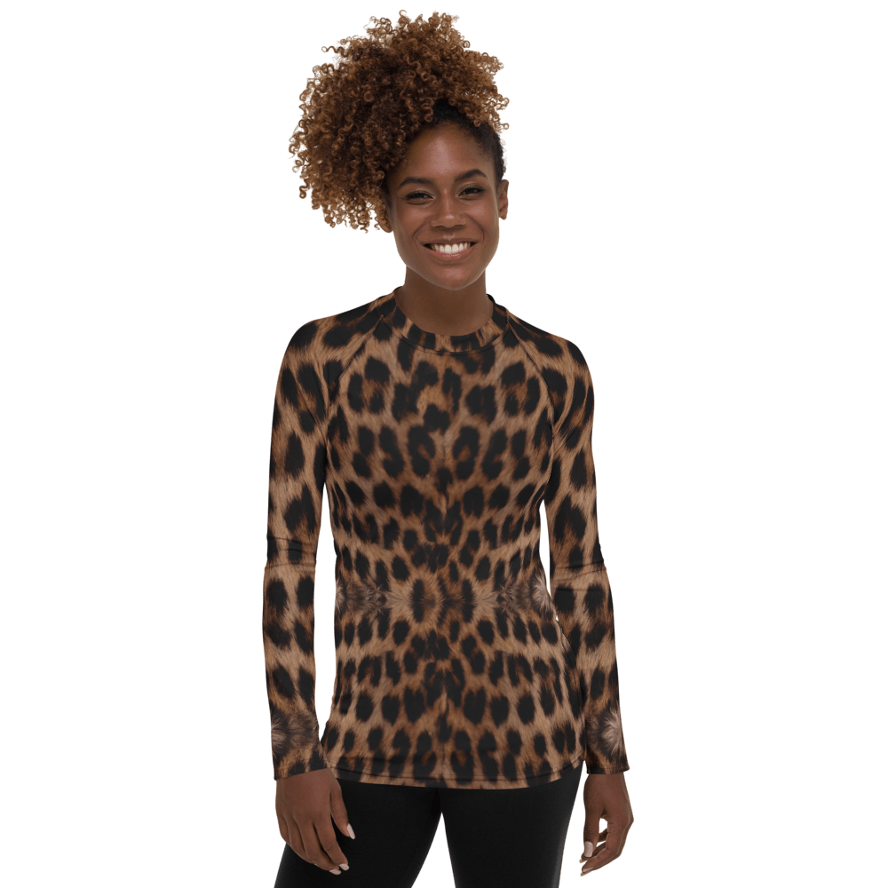 Leopard Rash Guard - Alfano Dry Goods