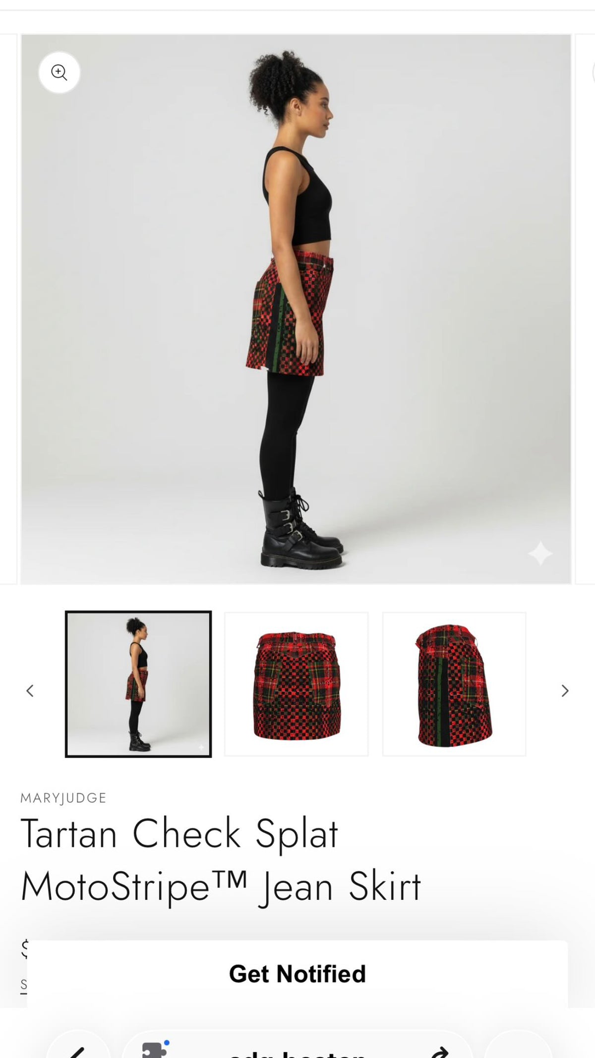 Tartan on the streets