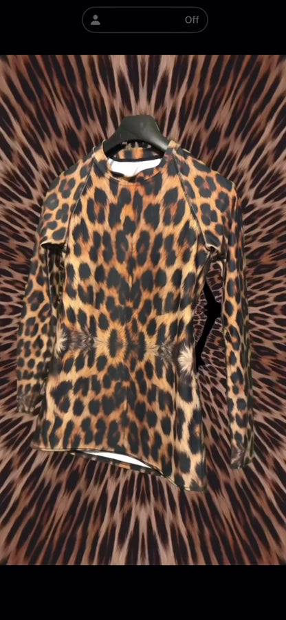 Leopard Rash Guard