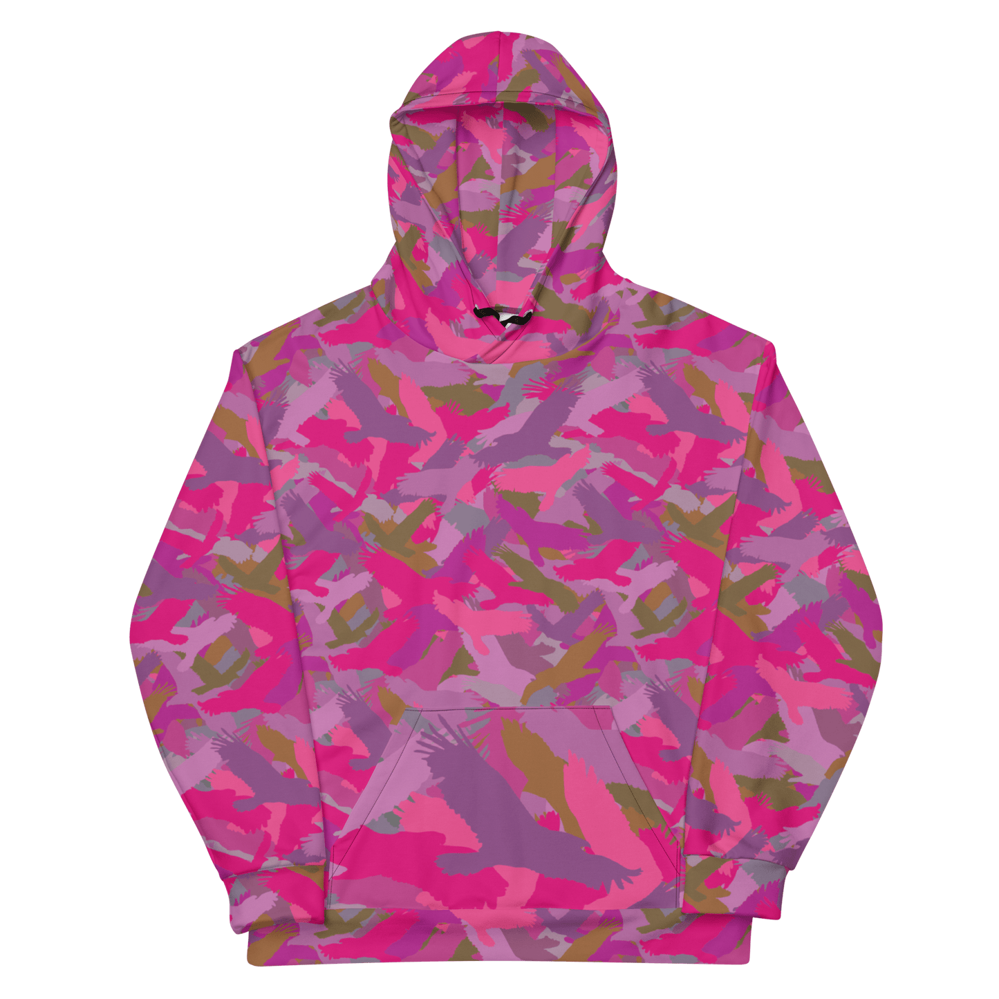 The Bald Eagle Camo HOODIE in Pinks and Purples - Alfano Dry Goods