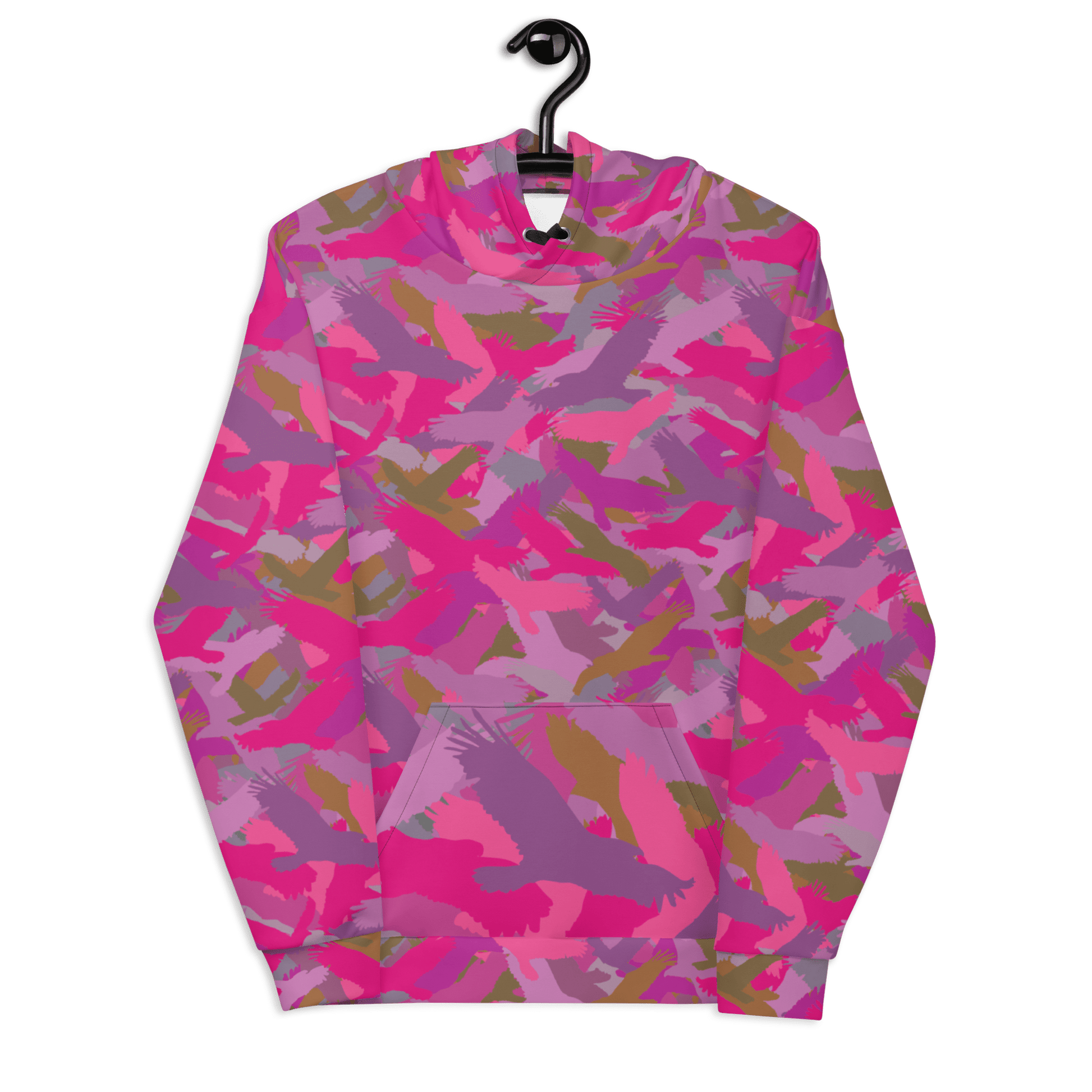 The Bald Eagle Camo HOODIE in Pinks and Purples - Alfano Dry Goods