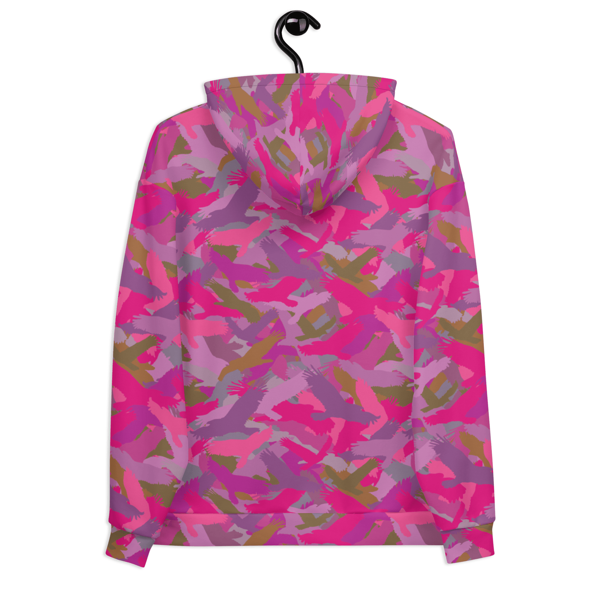 The Bald Eagle Camo HOODIE in Pinks and Purples - Alfano Dry Goods