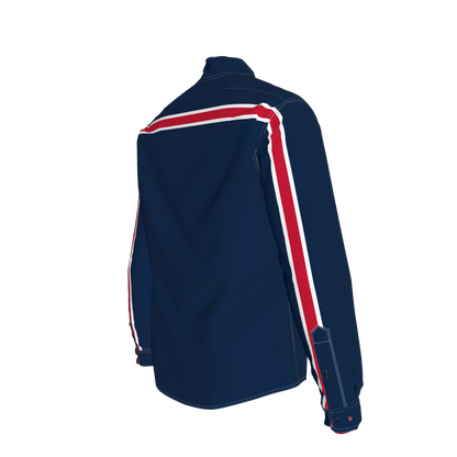 Navy White Red MotoStripe™ Slim Fit Men's