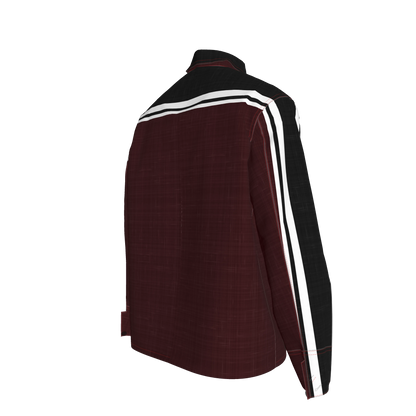 Dark Crimson MotoStripe™ Chore Coat