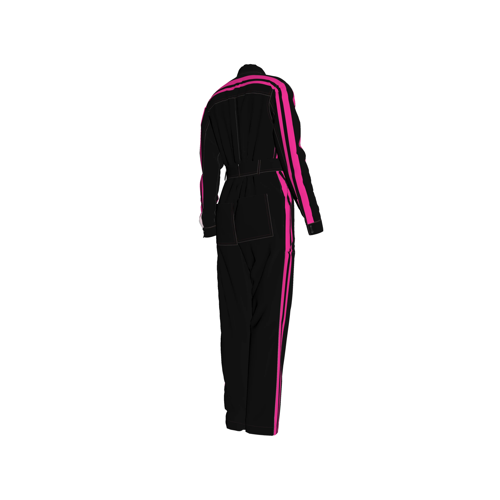 Pink🩷 MotoStripe™ Jumpsuit