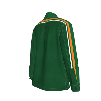 Ireland MotoStripe™ Denim Shirt Jacket 🇮🇪☘️✨