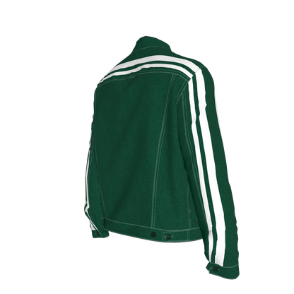 Gotham Green & White MotoStripe™