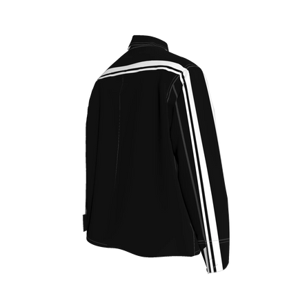 Black & White MotoStripe™ Chore Coat V2