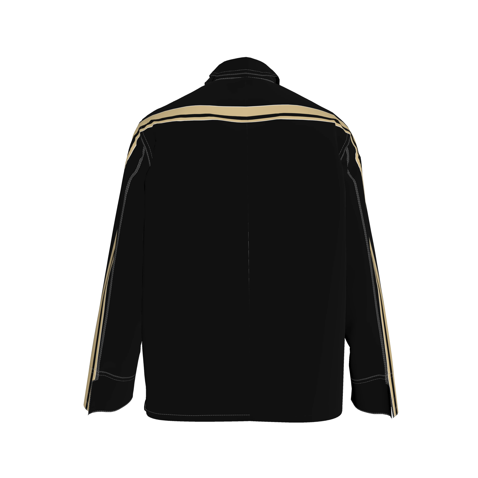 Gold & Black MotoStripe™ Chore Coat ⚜️🖤🏈