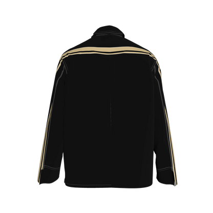 Gold & Black MotoStripe™ Chore Coat ⚜️🖤🏈