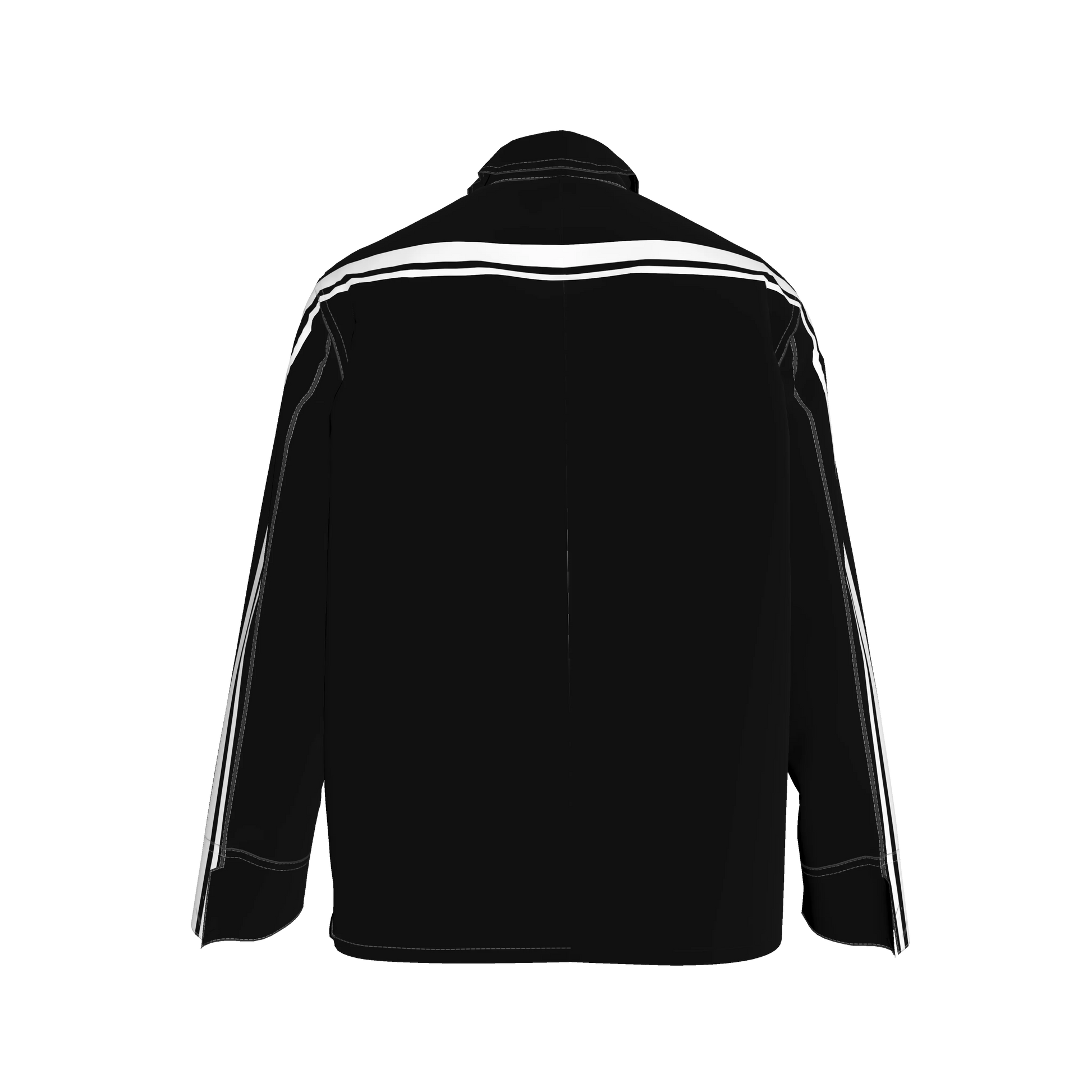 Black & White MotoStripe™ Chore Coat V2
