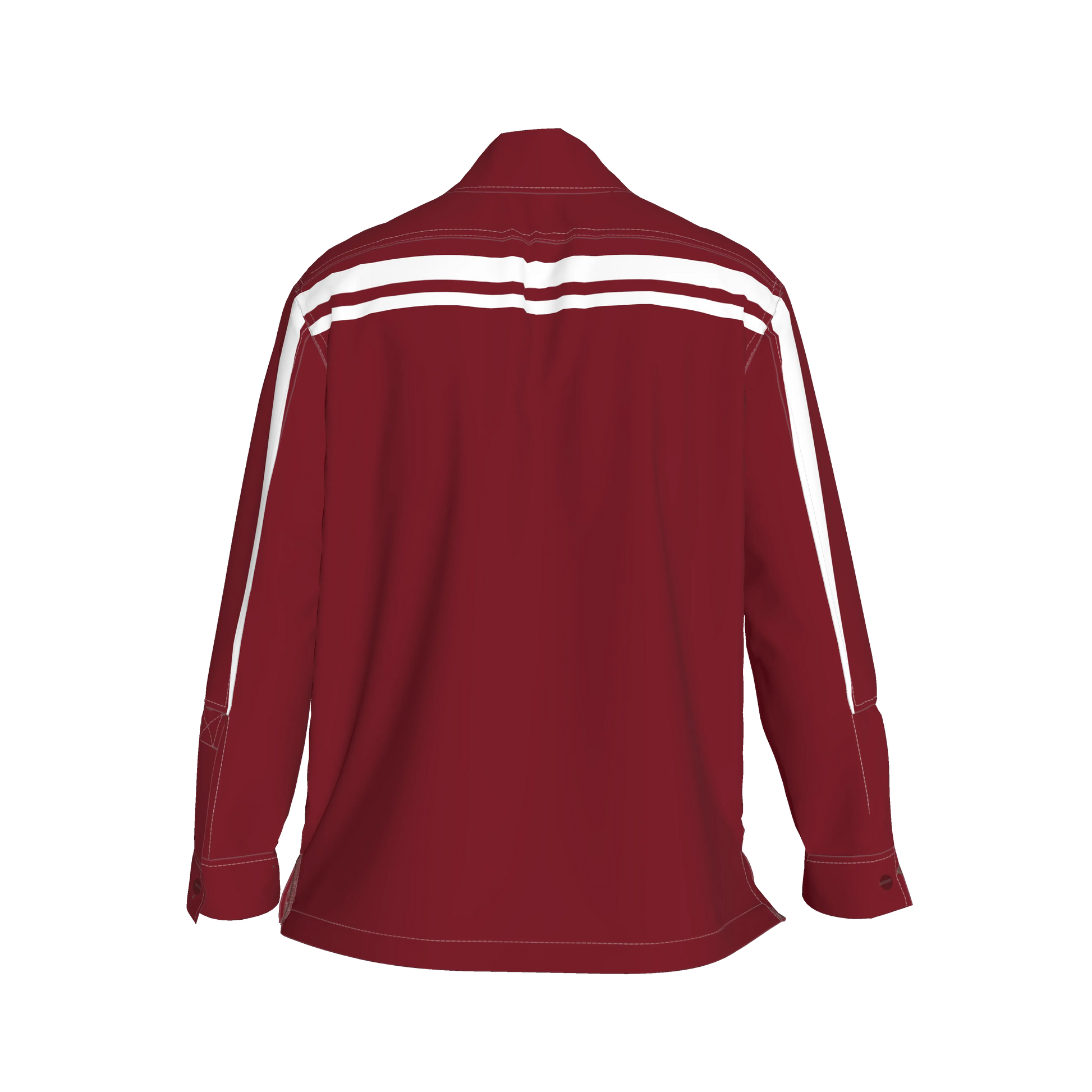 Crimson MotoStripe™ Snap shirt