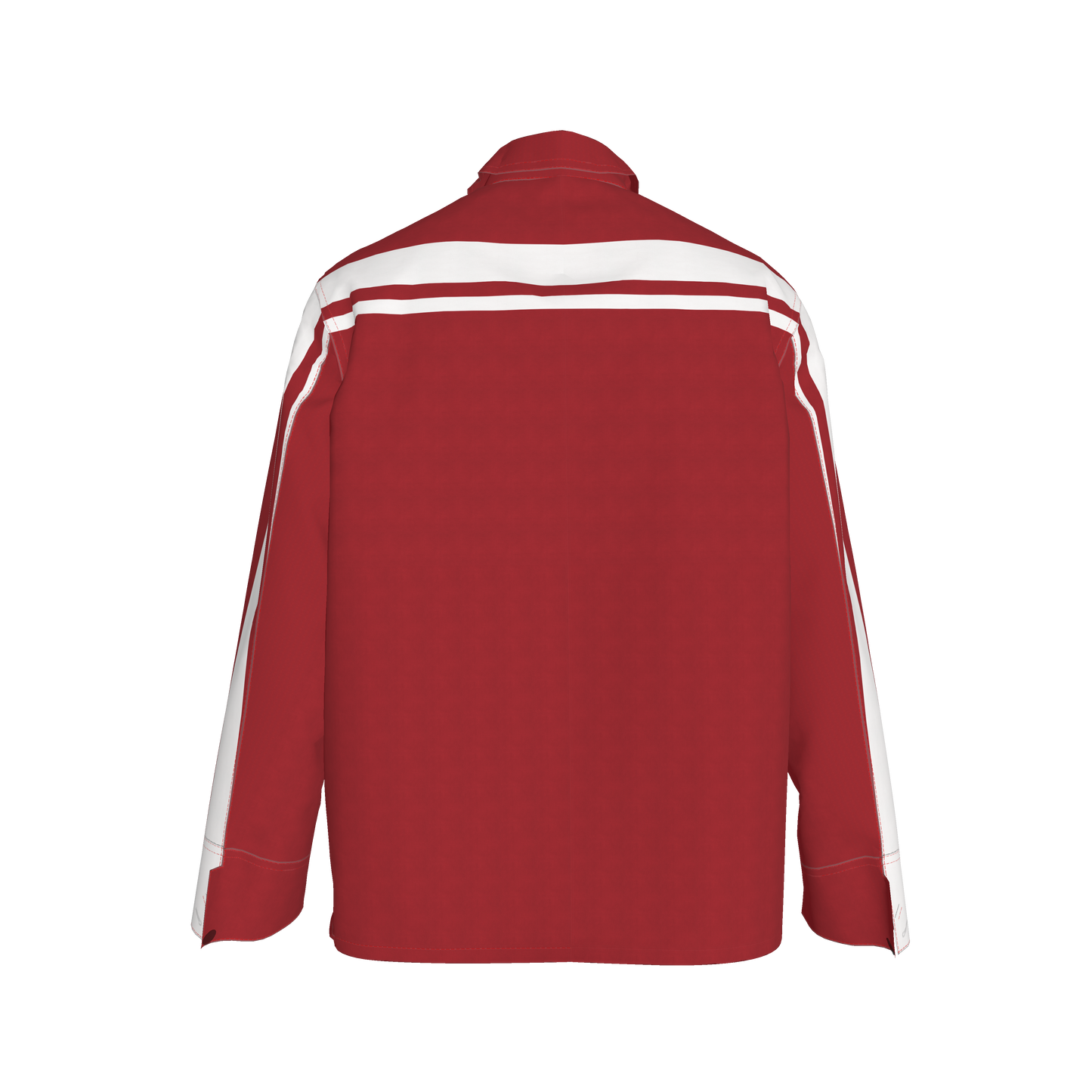 🟥⬜ Red Wide MotoStripe™ Coat