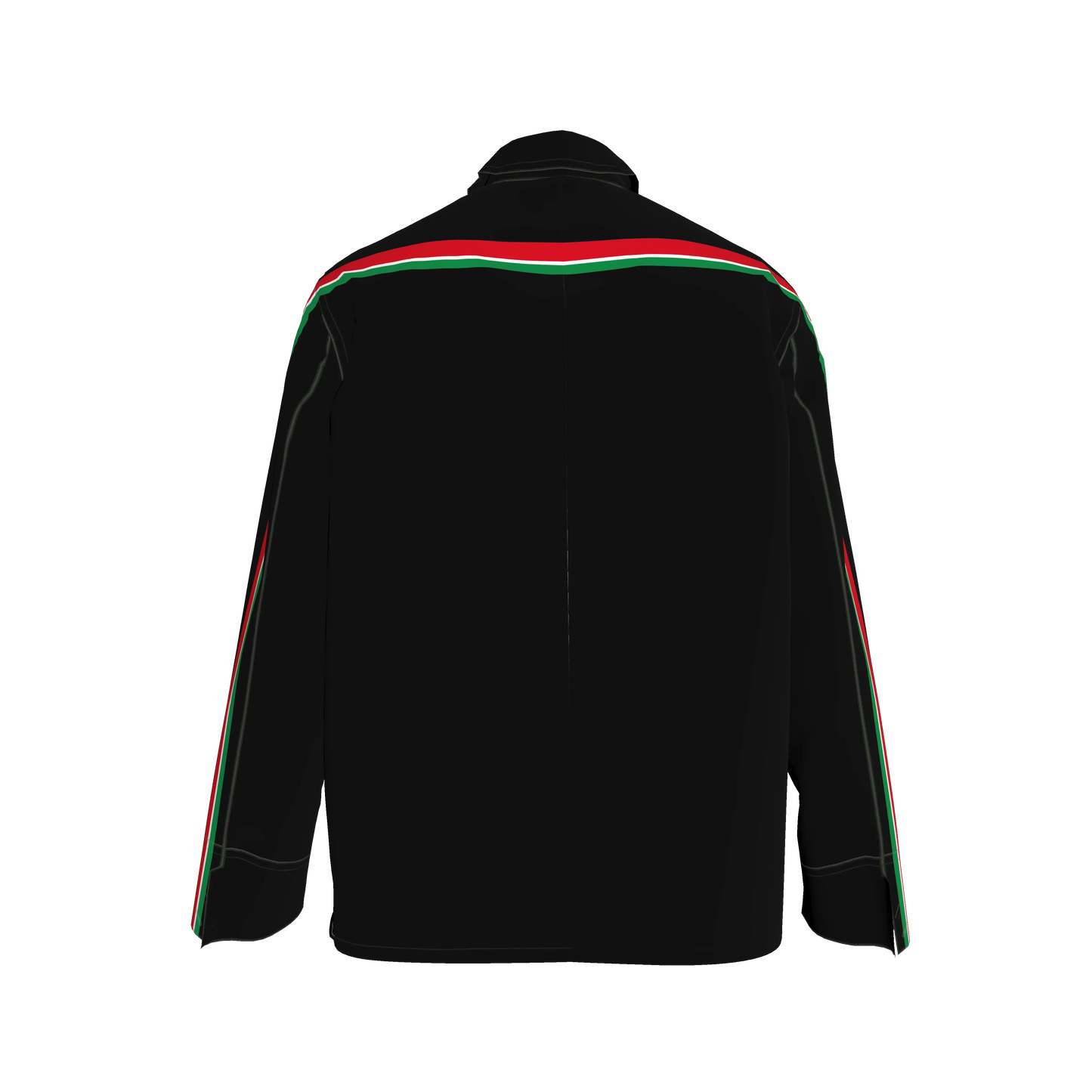 Italy MotoStripe™ Denim Chore Coat 🇮🇹⚫✨