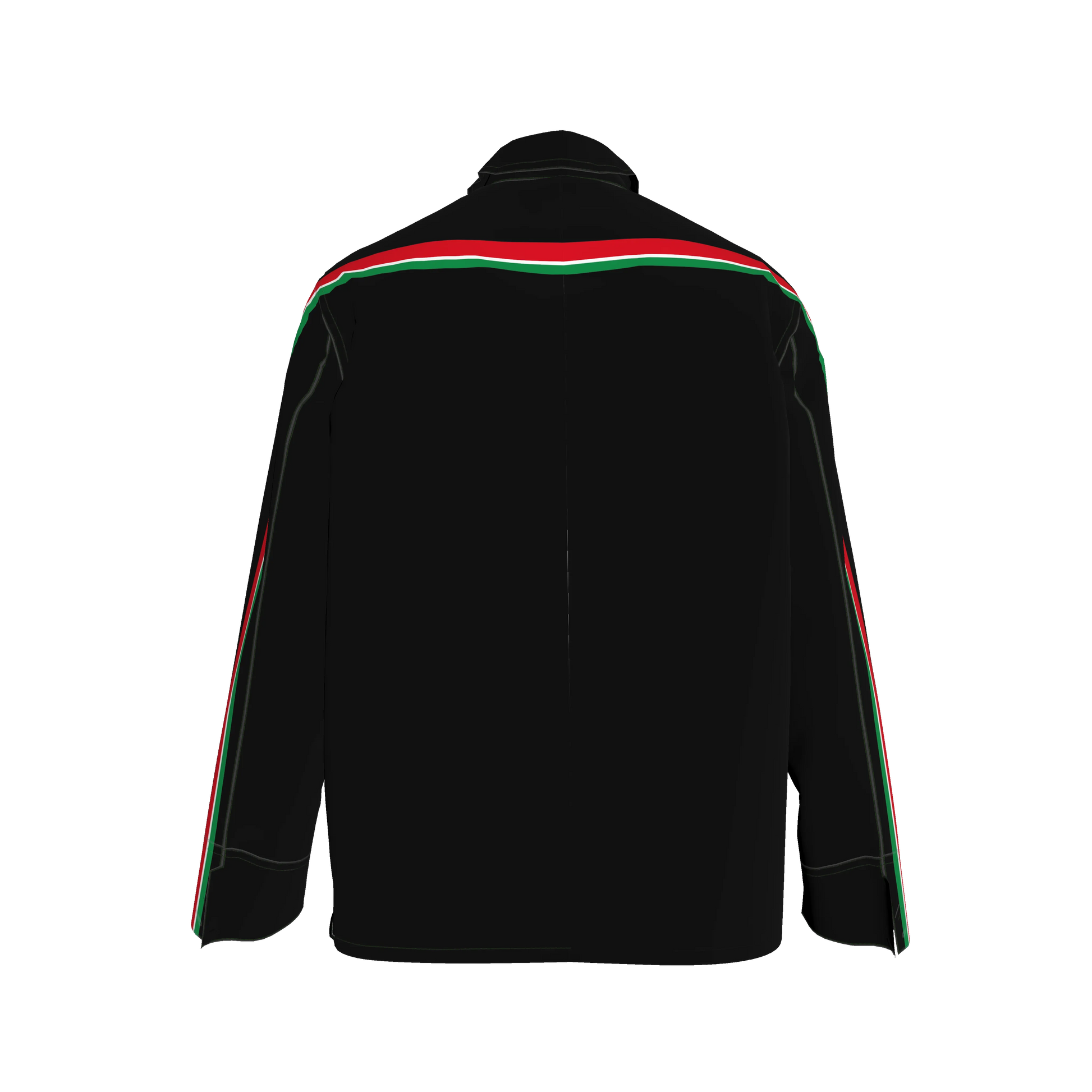 Italy MotoStripe™ Denim Chore Coat 🇮🇹⚫✨